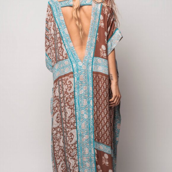 Bohemian Queen Maxi Kaftan - Picture 4 of 11